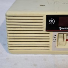 Vintage GE Spacemaker Under Cabinet AM/FM Stereo Radio Cassette Player Tested…