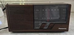 Panasonic RE-6266 AM/FM 2-Band Radio Receiver Taiwan TESTED 1970s VNTG FAST SHIP