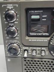 SONY FM/MW/SW 5 Band Receiver Model No ICF-5900W Tested Works *video* READ
