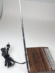 Realistic Weatheradio Alert III Model 12-140 Faux Walnut Woodgrain Full Antenna