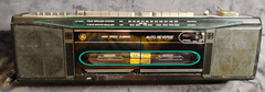 General Electric Boombox Radio 3-5638A – Parts Only – Radio Works, Tape Doesn&rsquo;t