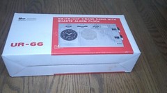 vintage Sampo UR-66 Am/Fm 3 band radio & alarm clock original box NOS Z105