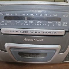 Parts Only Lenoxx Sound CT-992 AM/FM Radio No Works Cassette Recorder Boombox