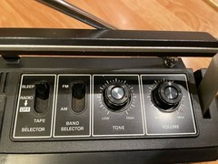 Panasonic RQ-542AS Vintage FM AM Radio Cassette Recorder / Japan. Works!!