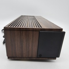 VTG Flip Clock Radio Alarm Sound Design Faux Wood Finish AMFM Model 3461 – READ