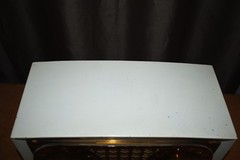 Vintage 1950&rsquo;s Truetone AM clock Radio , works Model 2420A