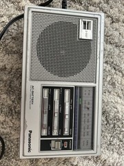Vintage Panasonic Radio RF-559 AC Battery FM/AM 2 Band Receiver Two Way Radio
