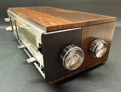 Vintage Flip Clock Radio Soundesign AMFM Flippy ClockModel 3461