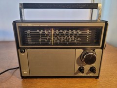 Vintage Realistic Radio Shack AM/FM Radio DX-60 Air/SW Monitor Model 12-764 ASIS