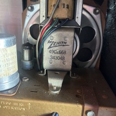Zenith Trans-Oceanic Portable Multi-band Radio G500 5G40 Treble/Voice/Alto/Bass