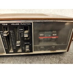 Vintage 60s 70s Toshiba RC-807F FM/AM Solid State Digital Clock Radio Japan made