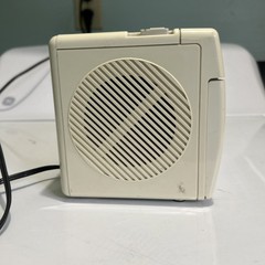 Vintage Lloyds CR201 AM/FM Clock Radio Cassette Player Cube *WORKS*