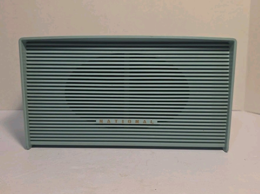 Vintage RARE Matsushita National Speaker model SPT-641 Blue/Green