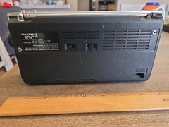 Vintage Panasonic AM/FM Radio RF-581 **PARTS OR REPAIR*** SEE ALL PICS AND DESCR