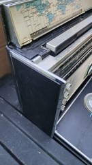 ZENITH Trans Oceanic D7000Y 11 Band Radio AM FM SW Cord, Cover, Booklet