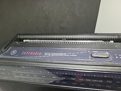 GE Superadio 7-2887B AM/FM Wide Band Radio Long Range FOR PARTS SEE NOTES