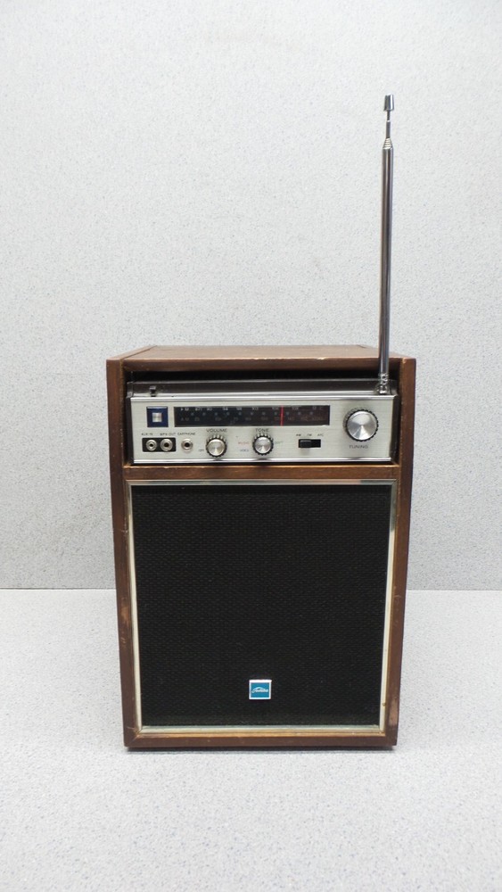 VINTAGE TOSHIBA RADIO SPEAKER SYSTEM TSS-885 AC-885 TESTED WORKS