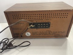 Vintage Wynford Hall AM FM 8 Track Digital CLOCK RADIO Model A9874X