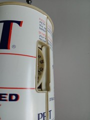 Vintage PET Evaporated Milk Novelty AM FM Radio Can Hong Kong 1970s Retro Decor