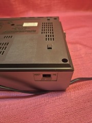 Vintage GE 7-4634A Digital Clock Radio Cassette Player AM/FM Woodgrain Tested
