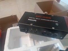 Philips DC026 Digital Split Car Radio System AM-FM COMPLETE UNTESTED