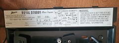 Vintage Zenith Royal Trans-Oceanic Shortwave Radio D7000Y Manual Amazing Sound