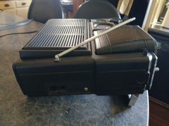 1979 Vintage Sears CRT Go Anywhere Solid State 564 TV Radio UHF VHF FM Works
