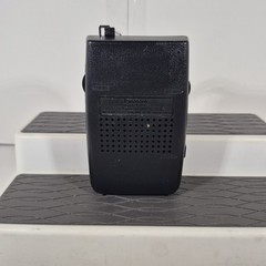Vintage Black Panasonic AM Radio MODEL R-1052 With Strap