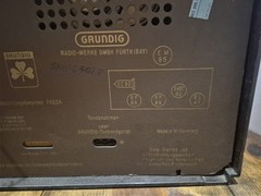 Vintage Grundig Majestic 1041 W Shortwave BC AM FM Phono Tube Radio Receiver