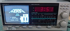 GPX Black and White TV Alarm Clock Model TV-2 1985