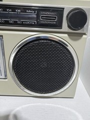 Vintage General Electric Portable AM/FM Radio/Cassette Recorder, No. 3-5240-D
