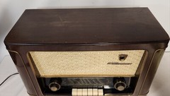 Grundig 2043 w/3D Vintage Short Wave Radio Klang German FOR PARTS NON-WORKING