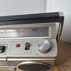Vintage SONY CFS-45 AM/FM Boombox Cassette Player Recorder Tested Works READ