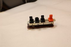 Panasonic rf-1170 Receiver Part Switch board Power AFC Loudness Indicator