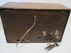 METZ 308 Large Tabletop Tube AM FM SW Radio Germany Working