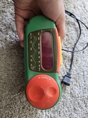 Vintage 1980’s GPX Calypso Color Clock Radio