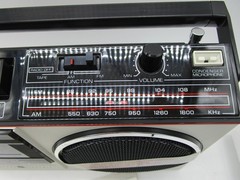 Vintage GENERAL ELECTRIC GE 3-5244B AM/FM Stereo Radio Cassette Recorder NEW