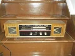 Vintage Commodore 744 Tube Radio Stereo Matic Sound 4 Speaker Japan WORKING