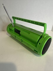 1990 Street Beat Radio F/ Radio Shack W Original Box & Manual RARE Green Working