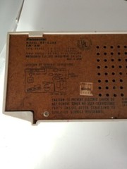 Vintage Panasonic AM FM Radio RE-6283 Tested Works