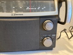 Emerson MBR-1 Multi Band AM/FM/CB/SW1&2/TV/AC/Weather/PA Portable Radio