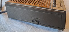 Vintage GE Digital AM/FM Clock Radio Wood Grain Model No. 7-4612B WORKS