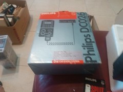 Philips DC026 Digital Split Car Radio System AM-FM COMPLETE UNTESTED