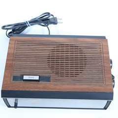VTG General Electric GE Faux Wood AM/FM Model 7-4545A Clock Radio Tested Working
