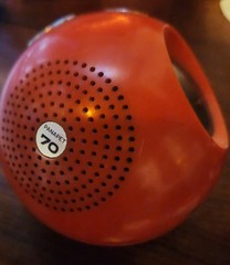 Vintage Panasonic Red Ball Panapet R-70 AM/FM Radio Working