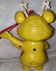 Vintage Rare 1985 Nasta Power Tronic WUZZLES BUTTERBEAR AM Radio Strap Hong Kong