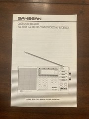 Vintage SANGEAN ATS – 803A PLL Synthesized World Band Radio w/ Power AC Adapter