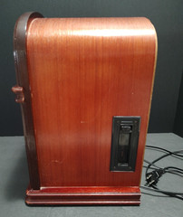 Vtg 1970s Radio Shack AM FM Radio with Cassette Player 14&Prime; Tall Model No. 12-697
