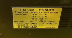 Vintage Radio Hitachi KH – 1108H / Video