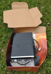 Johnson Messenger 4145 CB 2 Way Radio With Speaker Antenna Signal Kicker As Is